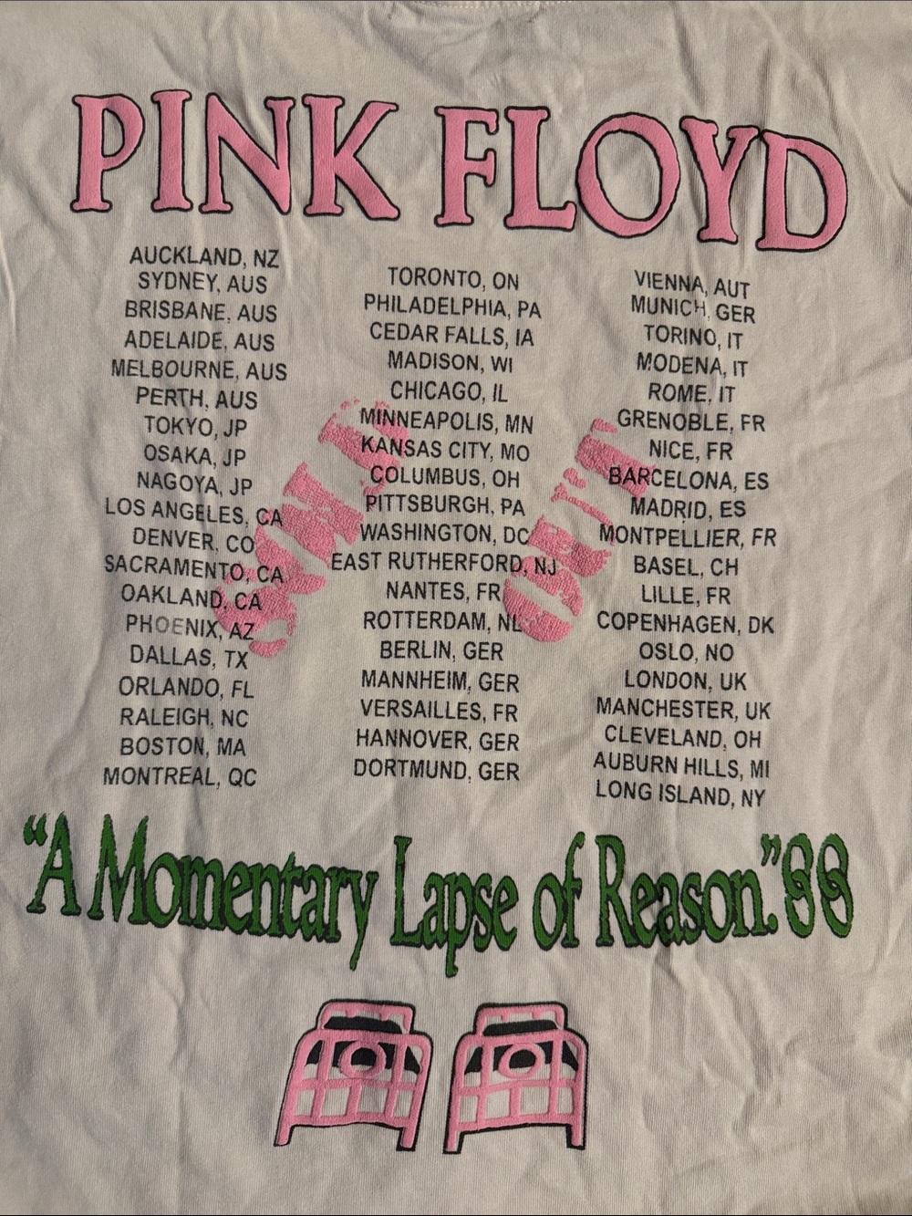 Daydreamer Pink Floyd 'A Momentary Lapse of Reason' Tour Tee | M - Picture 7 of 11